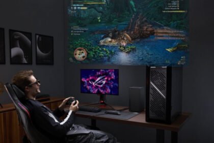 ROG XREAL R1: gafas AR para gaming espacial presentadas en CES 2026