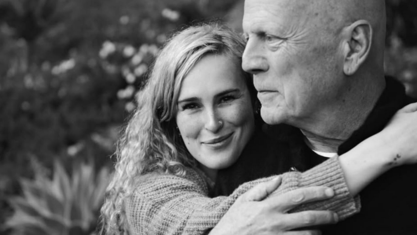 Rumer Willis genera debate por mensaje en redes sobre su padre