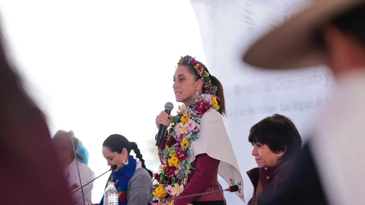 Sheinbaum insiste en pedir perdón a pueblos indígenas por la Conquista