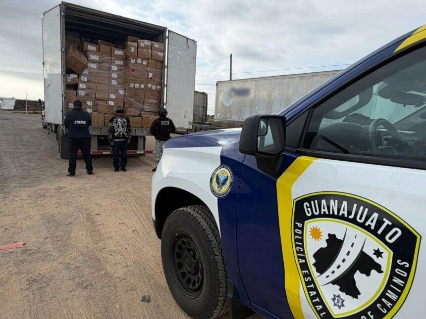 SSyP asegura 24 toneladas de electrónicos en San Diego de la Unión