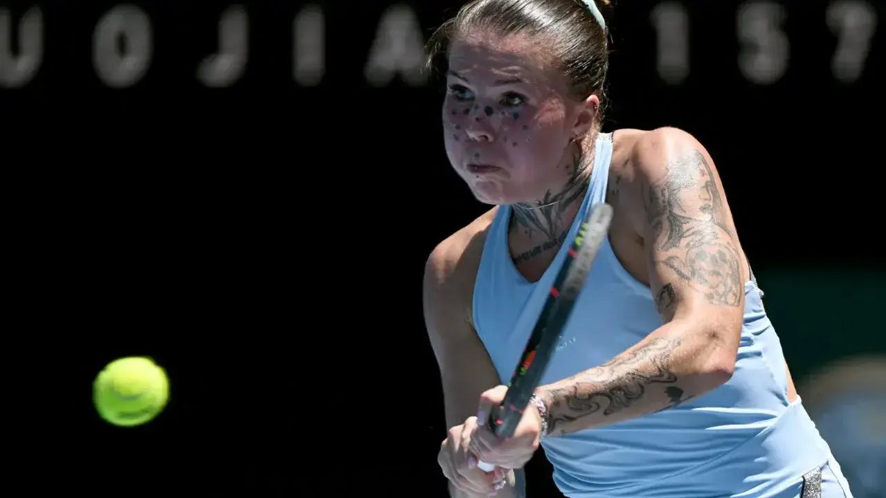 Tenista ucraniana se despide del Abierto de Australia; su padre combate