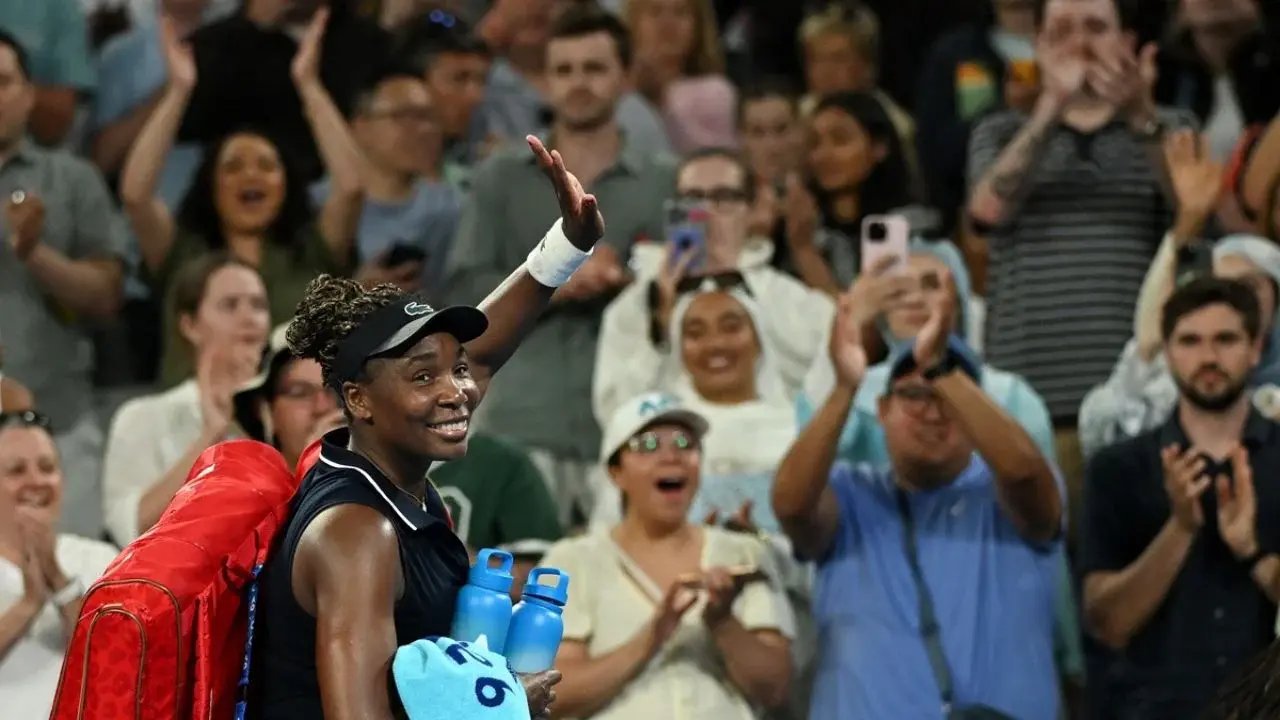 Venus Williams, 45, pierde en su debut del Abierto de Australia