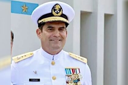 Vicealmirante Manuel Farías solicita apoyo a Sheinbaum en CDMX