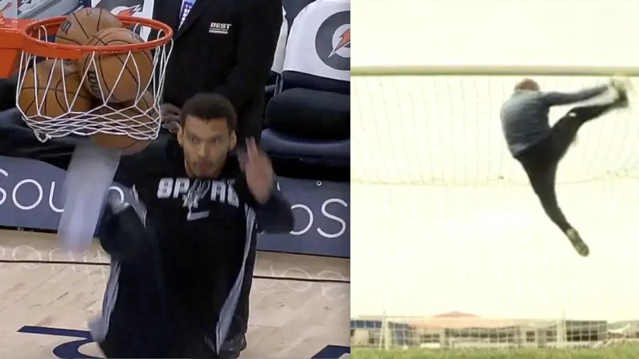 Víctor Wembanyama patea balón atorado imitando al "Conejo" Pérez