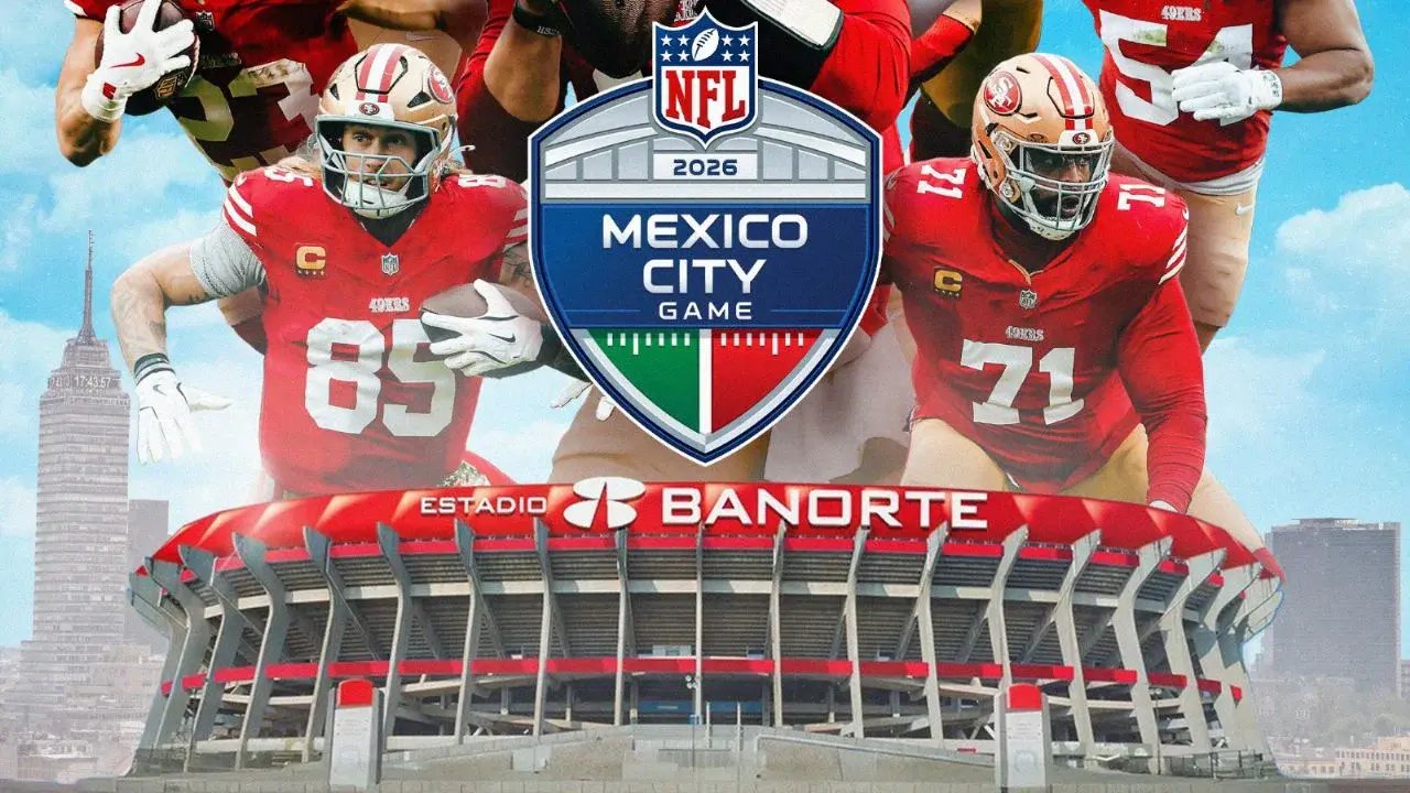 49ers anfitriones del regreso de la NFL al Estadio Azteca 2026