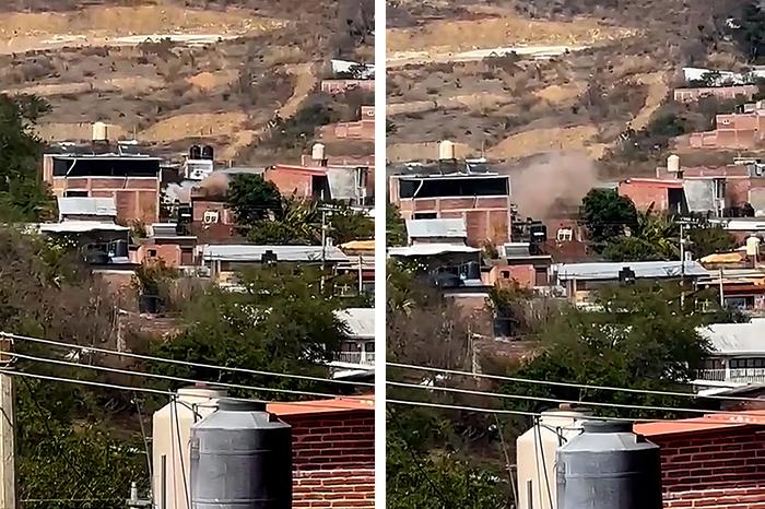 Ataque con drones en Cotija, Michoacán deja cinco policías municipales heridos