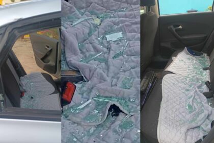 Ataque con piedras en tramo Irapuato-Abasolo, Guanajuato