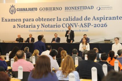 Avanza proceso para aspirantes a notarías en el estado de Guanajuato