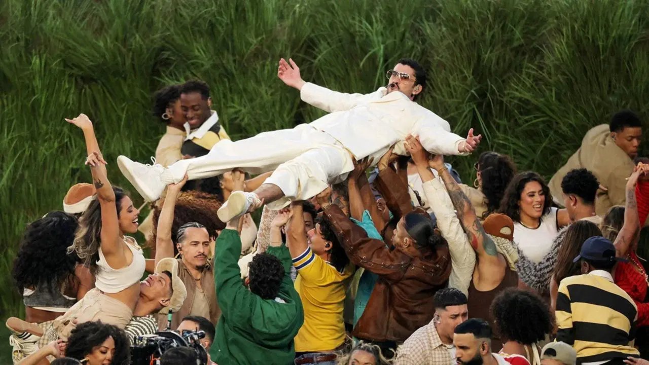 Bad Bunny reunió 135 millones en su show de medio tiempo