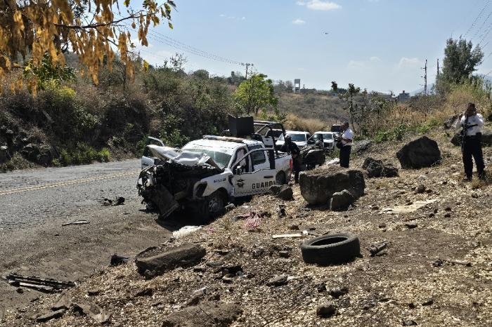 Choque en Zamora, Michoacán, deja un civil muerto y dos policías heridos