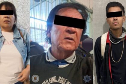 Detienen a tres por extorsión en tianguis San Juan Bosco, León