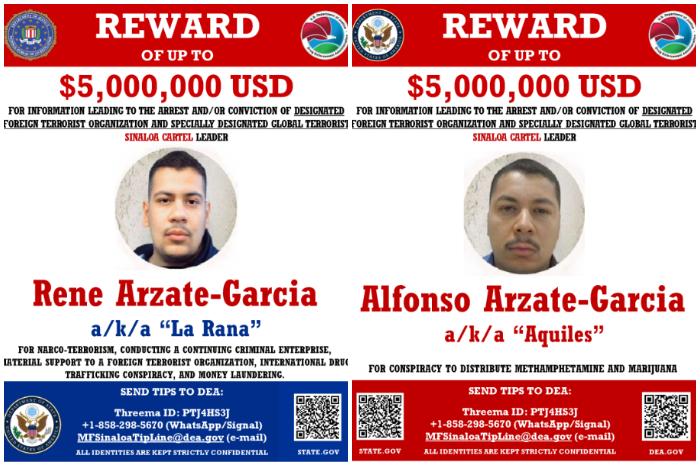Estados Unidos acusa de narcoterrorismo a ‘La Rana’ y ofrece 5 mdd