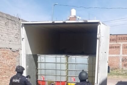 FSPE asegura 17 mil litros de hidrocarburo en Villagrán, Guanajuato