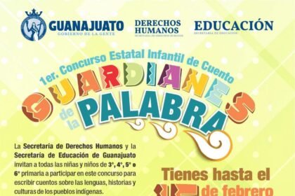 Guanajuato convoca a niñas y niños a ser guardianes de lenguas indígenas