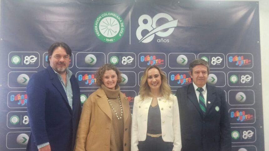 Guanajuato fortalece alianza con Federación Colombiana de Golf y turismo deportivo