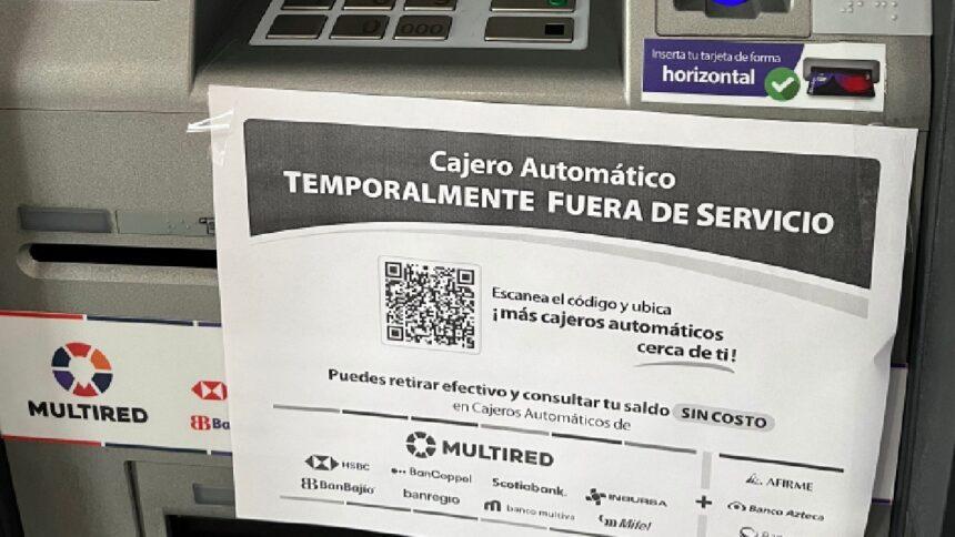 Intermitencias en cajeros y app de Banbajío afectan pago de nóminas