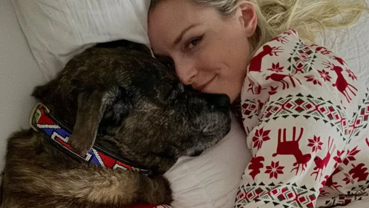 Lindsey Vonn llora la muerte de su perro: ya no sufre