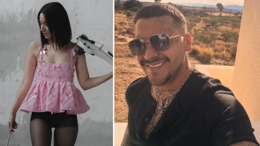Nodal se pronuncia tras reencontrarse con la violinista Esmeralda Camacho