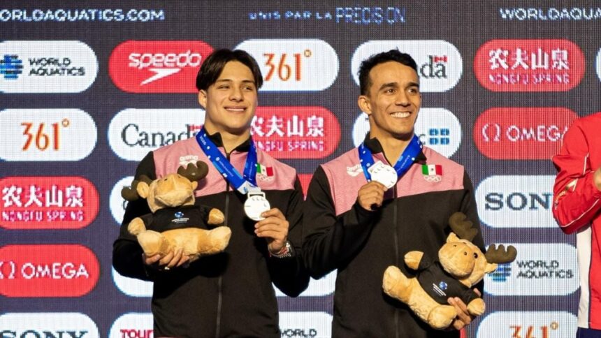 Osmar Olvera y Juan Celaya, plata en la Copa del Mundo