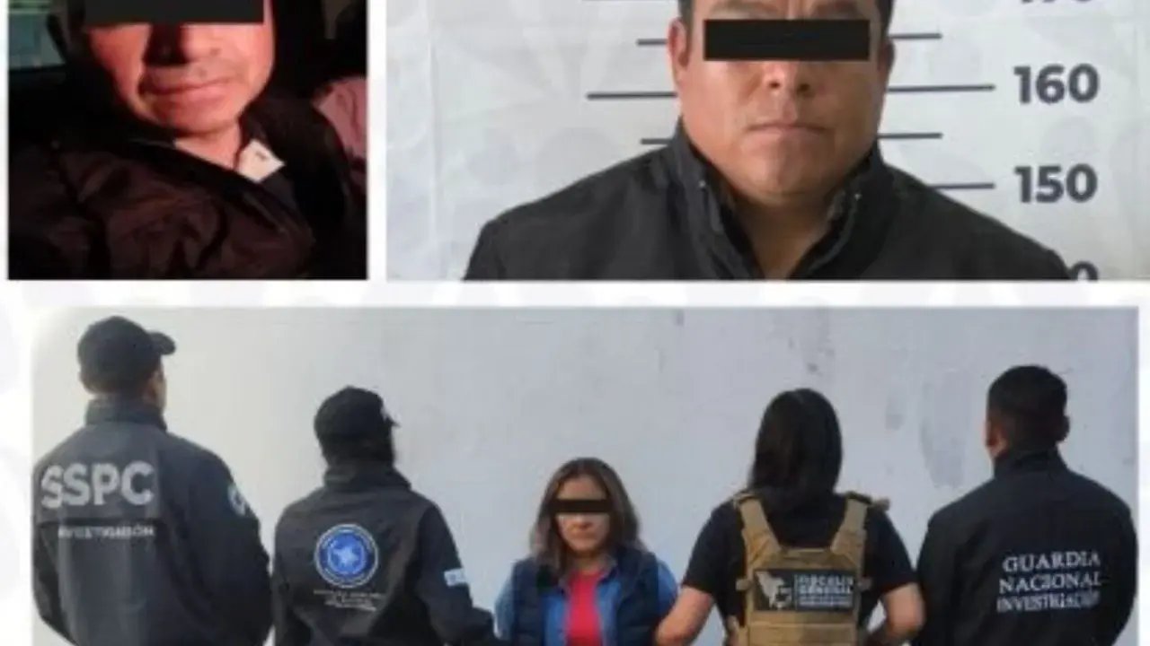 Puebla: detienen a tres vinculados al homicidio del matrimonio Ruiz y Tello