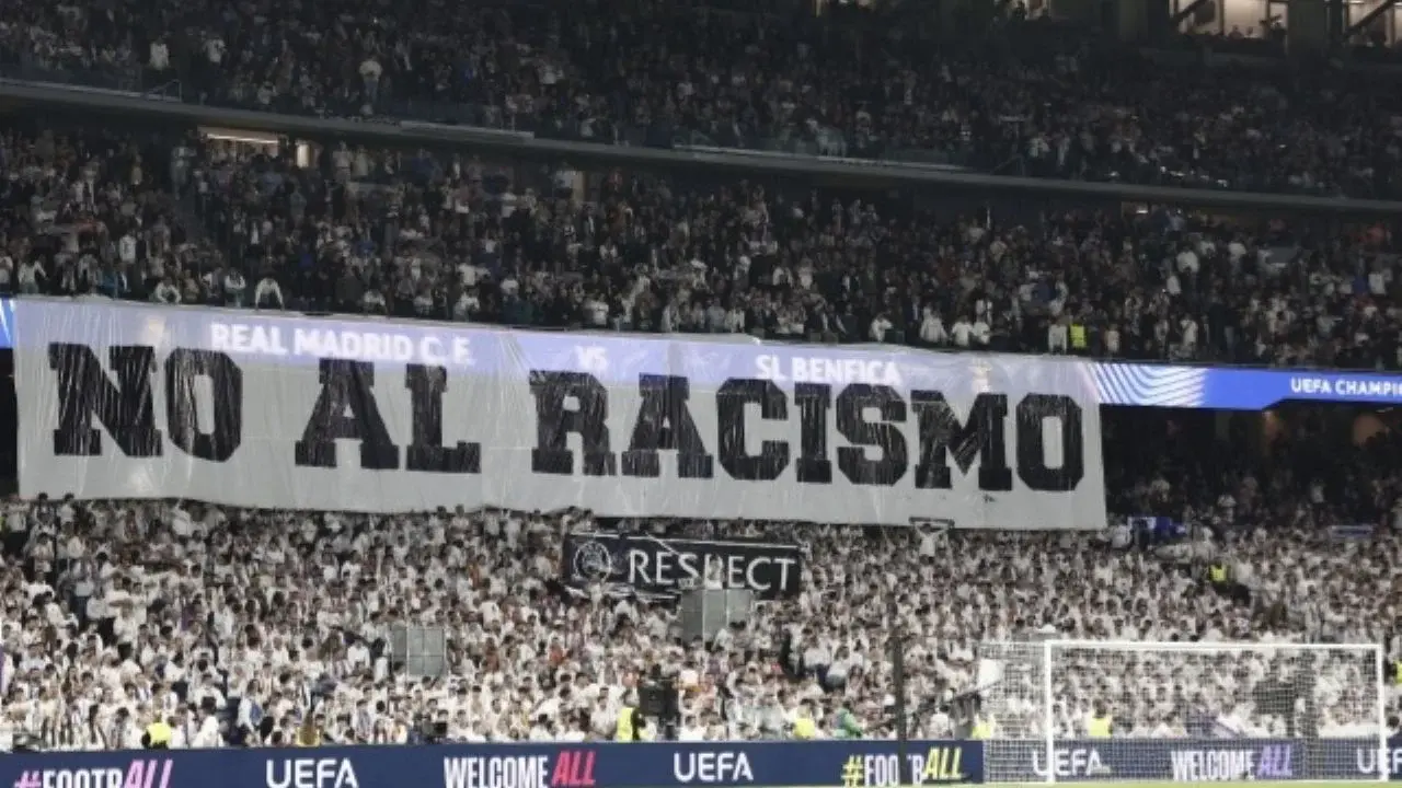 Real Madrid expulsa a un aficionado por saludo nazi antes del partido