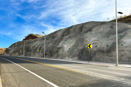 SOP concluye estabilización de taludes en vialidad Diego Rivera, Guanajuato capital