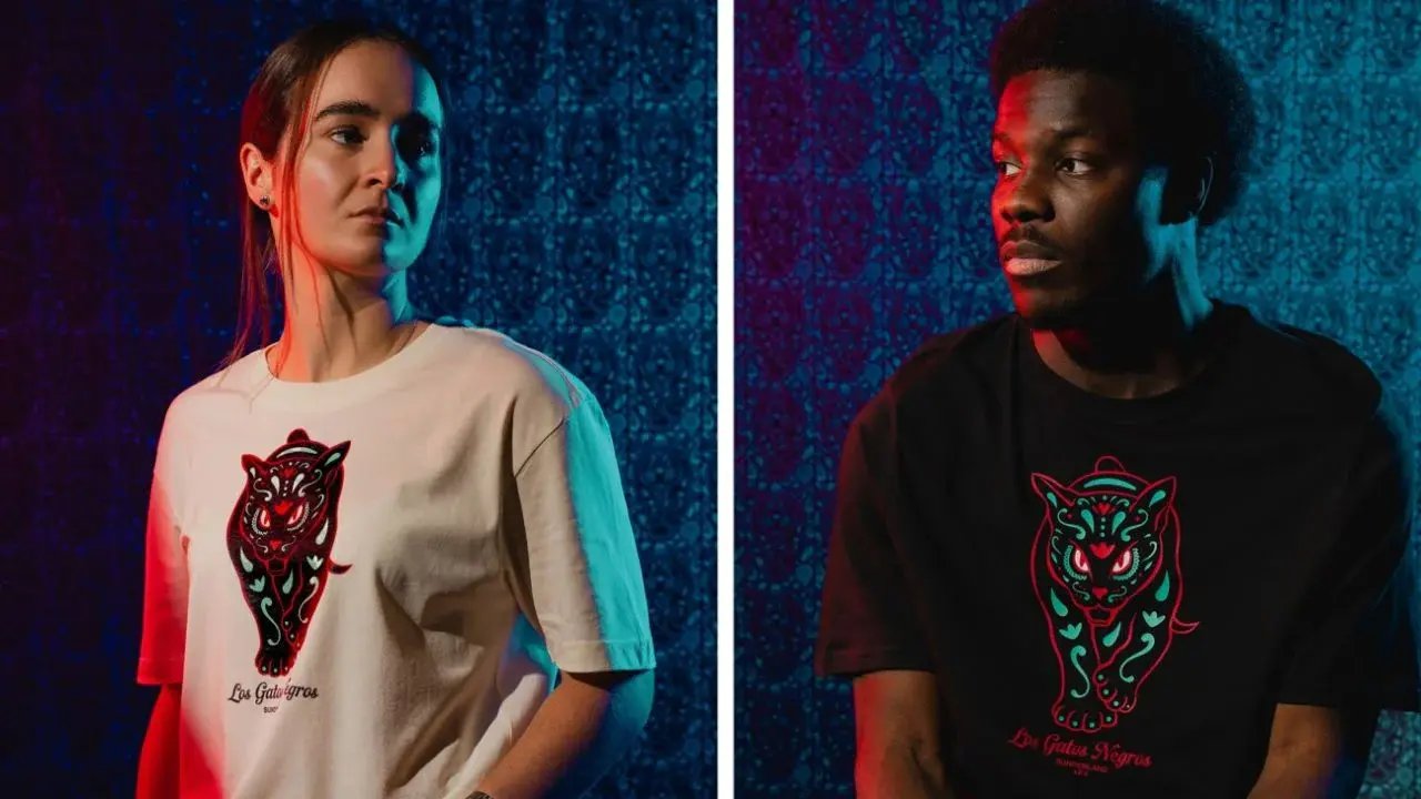 Sunderland lanza "Los Gatos Negros", colección con motivos mexicanos