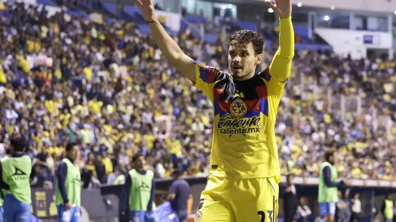 Veiga anota su primer gol; América goleó al Puebla