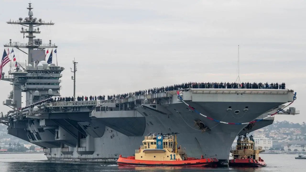 Virginia: Ejército estadounidense derriba dron iraní que se acercó al portaaviones Lincoln