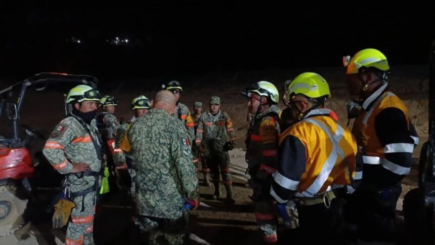 80 horas desde derrumbe en mina de Sinaloa; cuatro siguen desaparecidos