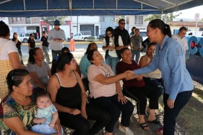 Alcaldesa de Irapuato atiende demandas vecinales en colonia Las Heras