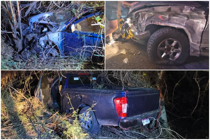 Choque múltiple en carretera Eréndira–Tiquicheo deja varios lesionados en Michoacán