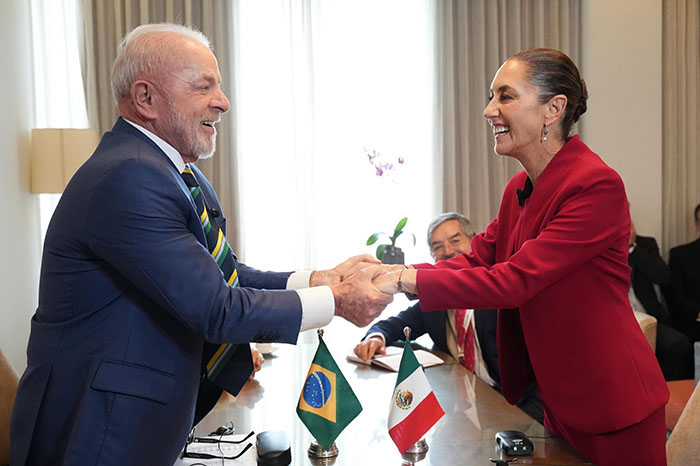 Ciudad de México: Sheinbaum anuncia visita a Brasil tras llamada con Lula