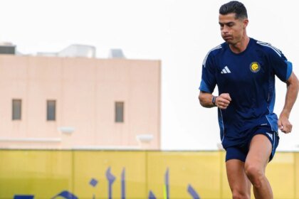 Cristiano Ronaldo entrena tercer día con Al Nassr tras ausentarse ante México