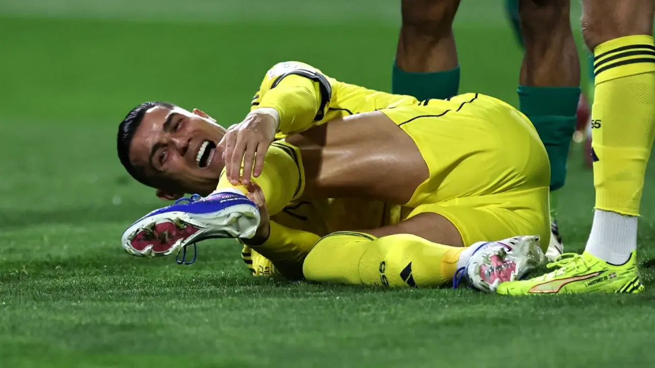 Cristiano Ronaldo, fuera 2 a 4 semanas por lesión muscular