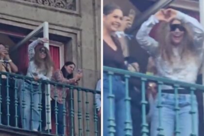 Critican a imitadora de Shakira por su aparición en el Zócalo CDMX