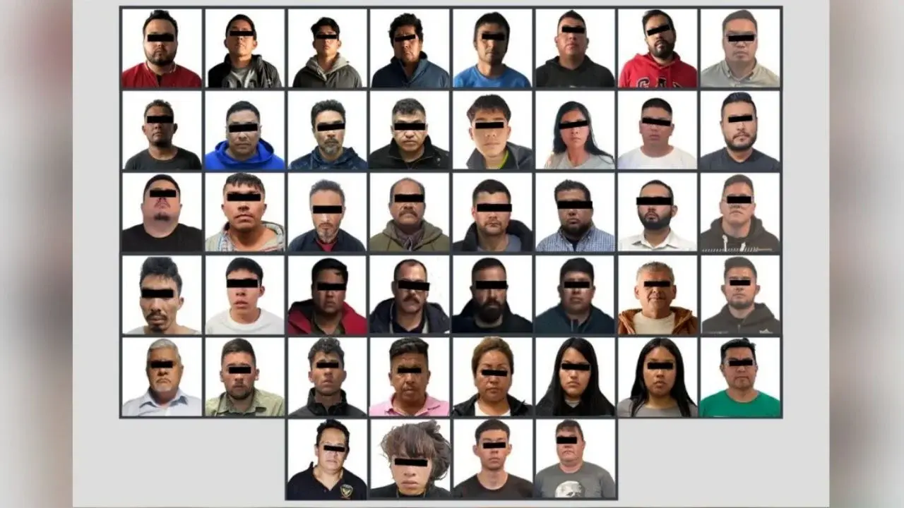 Detienen en Edomex a 44 falsos agentes que extorsionaban automovilistas