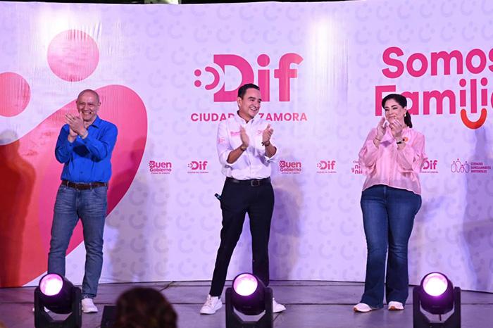 DIF de Zamora, Michoacán presenta reporte de actividades "Somos familia"