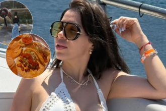 Emma Coronel y sus hijas disfrutan salida lujosa y comen tacos