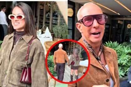 Erik Rubín, captado paseando con su nueva novia