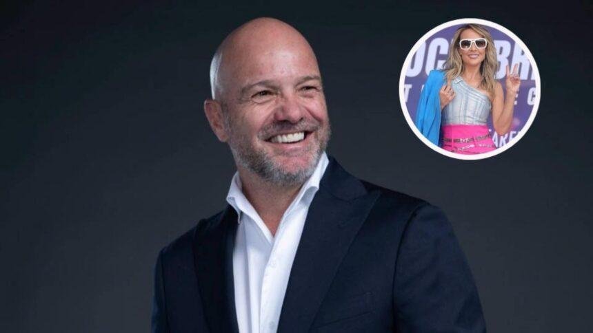 Esposa de Luis García interrumpe programa y advierte a Fey