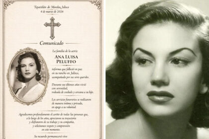 Fallece Ana Luisa Peluffo en Ciudad de México a los 96 años