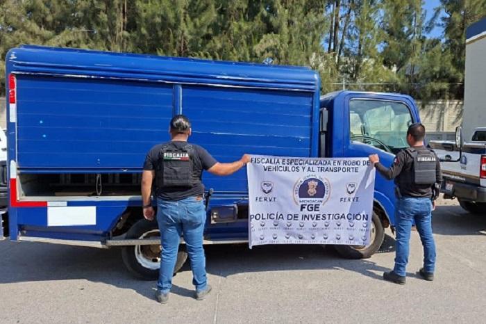 FGE recupera camión de Pepsi con mercancía valorada en 77 mil pesos