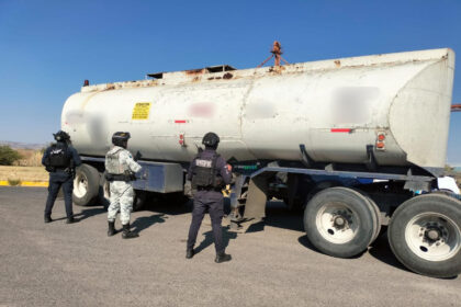 FSPE asegura 31 mil litros de hidrocarburo en Juventino Rosas, Guanajuato