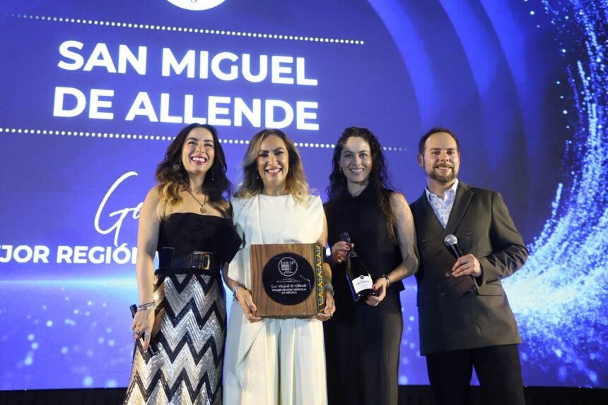 Guanajuato gana premio nacional de enoturismo en Food and Travel 2025