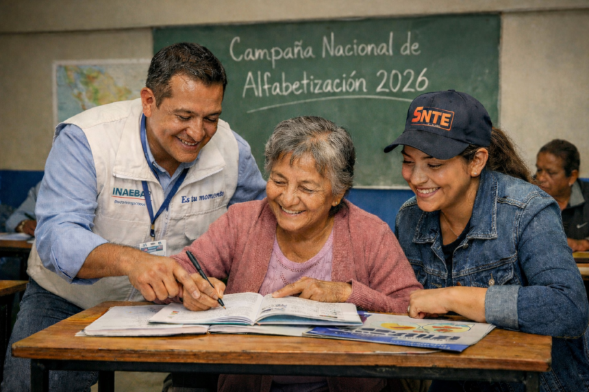 INAEBA convoca a docentes de Guanajuato a Campaña Nacional de Alfabetización 2026