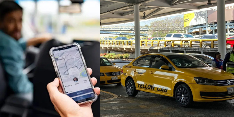 Integración de taxis concesionados del aeropuerto con la aplicación Uber en CDMX