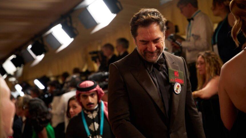 Javier Bardem explica su pin en los Oscar