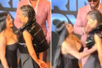 Karely Ruiz y Marcela Mistral se empujaron antes del evento