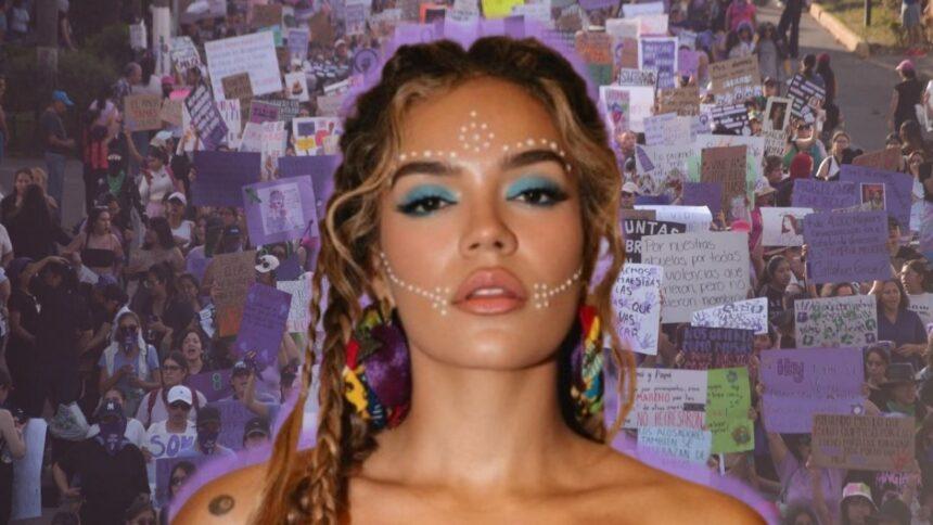 Karol G apoya el 8M: llamado a mantener la fuerza